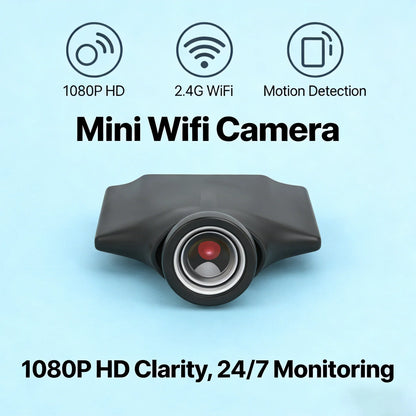 1080P WiFi Mini Camera Module – HD Wireless Security Cam with Motion Detection, Remote Viewing & Home Surveillance Recording