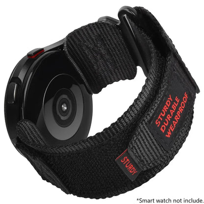 20mm 22mm Nylon Sport Watch Band — Thick Colorful Replacement Strap for Men & Women Watches