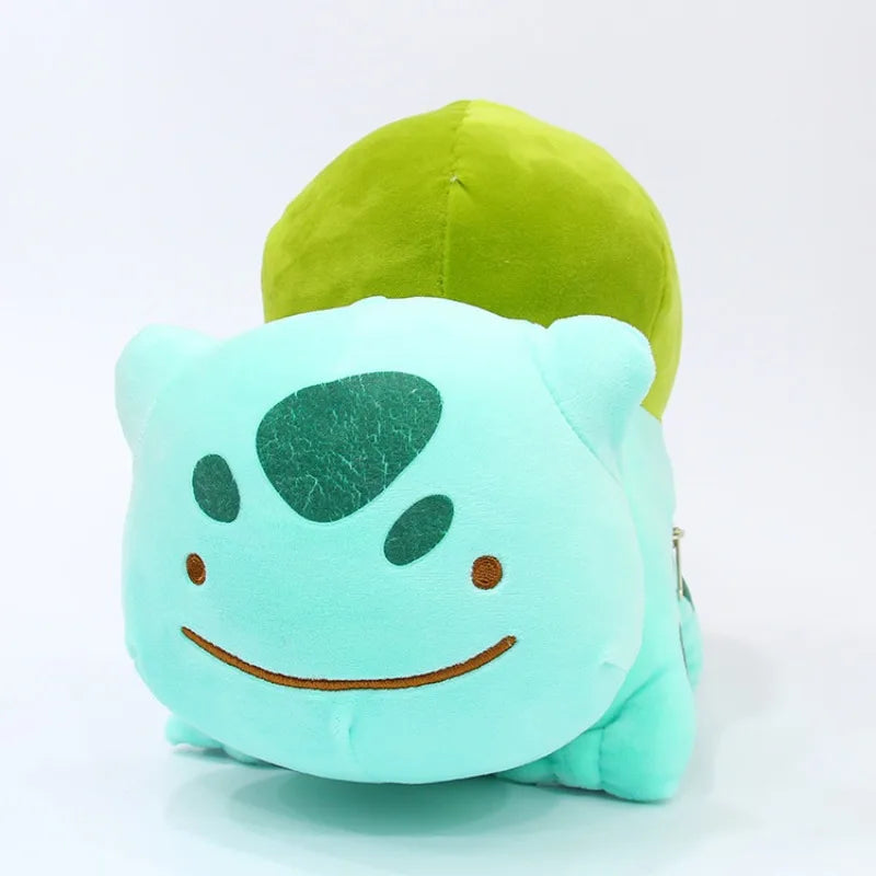 20cm Pokemon Reversible Plush Pillow – Ditto to Bulbasaur Transforming Cartoon Doll Cushion for Kids