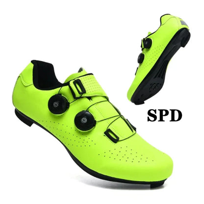 Men’s MTB Cycling Shoes — Flat Road & Trail Bike Sneakers with SPD Pedal Compatibility