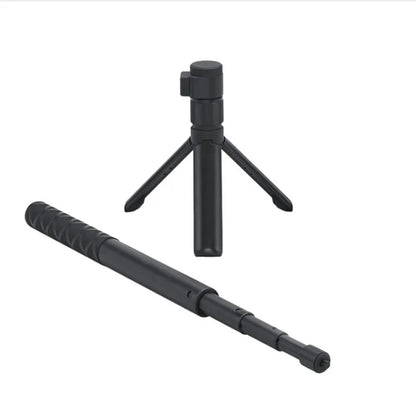Vamson Invisible Selfie Stick for Insta360 X3 – Rotating Bullet Time Handheld Tripod for GoPro & Insta360 ONE