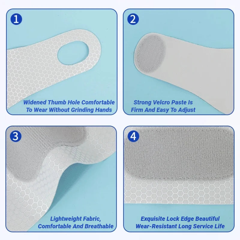 Adjustable Ultra-Thin Wrist Strap — Breathable Support for Sprains, Pain Relief, Gym Exercise, Arthritis & Carpal Tunnel
