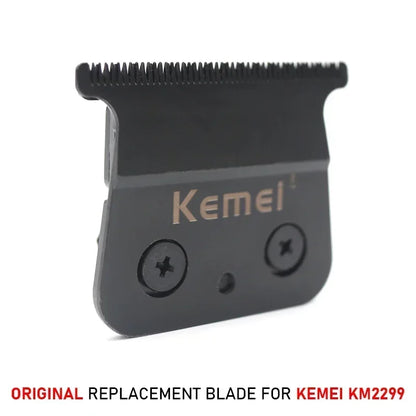 Original Replacement Blade for Kemei KM-2299 Clipper - Professional Hair Trimmer Cutting Knife Head, Parts & Accessories