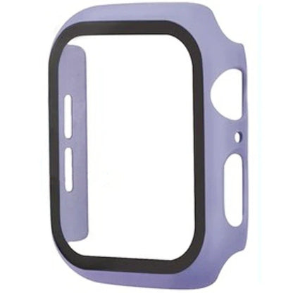 Apple Watch Glass Case Cover - Full Screen Protector for Series 9, 8, 7, 6, SE & iWatch 38mm-45mm