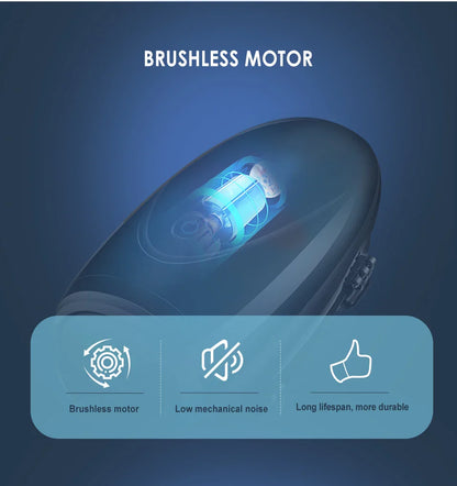 WMARK NG-SM001 Cordless Handheld Massager — 2600mAh Barber Massager for Professional Use