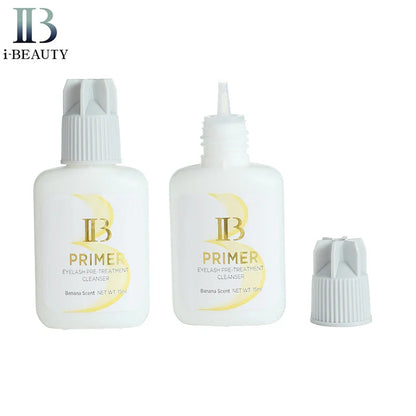 I Beauty Eyelash Extension Glue Primer — Banana Scent Clear Primer 15ml for Professional Use