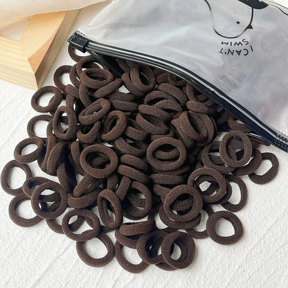 20/50PCS Kids Elastic Hair Bands – Girls Sweets Scrunchie Rubber Bands for Children Hair Ties & Headbands