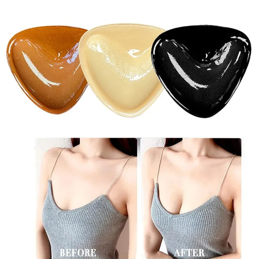 Double-Sided Adhesive Bra Inserts – Push-Up Thick Sponge Breast Lift Pads for Swimsuit & Bikini Cup Enhancer
