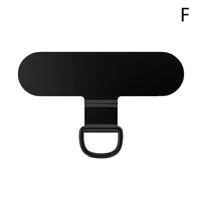 0.3mm Metal Phone Tether Tab – 360° Rotating Phone Lanyard Patch Clip Replacement Hanging Strap Gasket Accessory