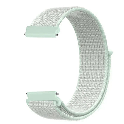 22mm Sport Nylon Loop Watch Band – Breathable Replacement Wristband for NORTH EDGE APACHE-46 Smartwatch, Durable Adjustable Strap