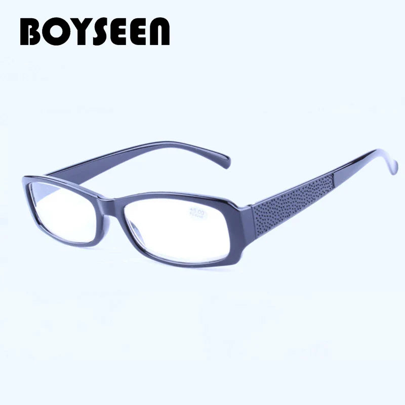 High Power Reading Glasses +400/+450/+500/+550/+600 – Unbreakable Presbyopic Eyewear for Farsighted Users