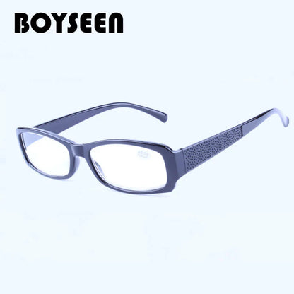 High Power Reading Glasses +400/+450/+500/+550/+600 – Unbreakable Presbyopic Eyewear for Farsighted Users