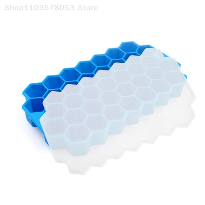 37-Grid Silicone Meatball Mold with Lid — Honeycomb Rice Ball Maker for Fish Balls, Beef Balls, and Kitchen Meat Tools