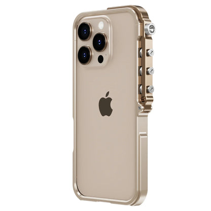 Aluminum Metal Frame iPhone Bumper Case - Luxury Alloy Protective Cover with Easy Disassembly