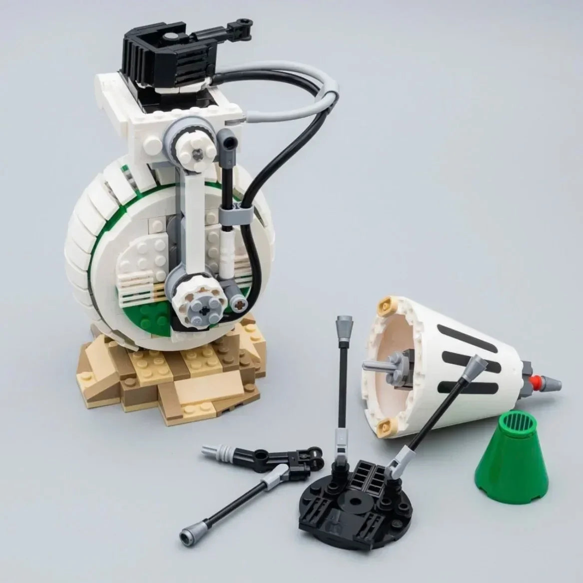 Space War D-O Robot Building Blocks Kit – Creative Space Movie Toy, Fun Bricks Set for Boys, Holiday Gift