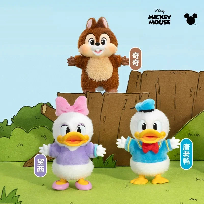 Disney Mickey Family Keychain Blind Box – Cute Minnie, Daisy & Dale Pendant Toys for Kids