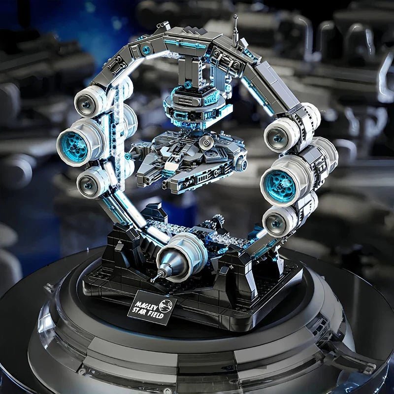 Star Plan Falcon Spaceship Building Blocks – DIY Model Toy Set for Boys, Adults & Christmas Gifts