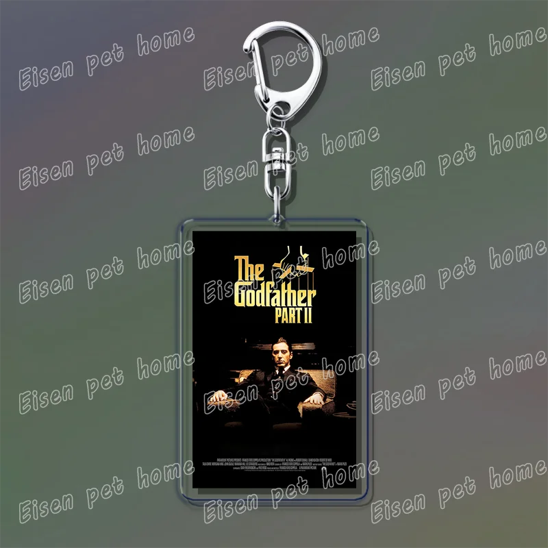 Classic Movie Keychains – Jaws, Fight Club, Avatar Pendant Key Rings for Bags & Fan Gifts