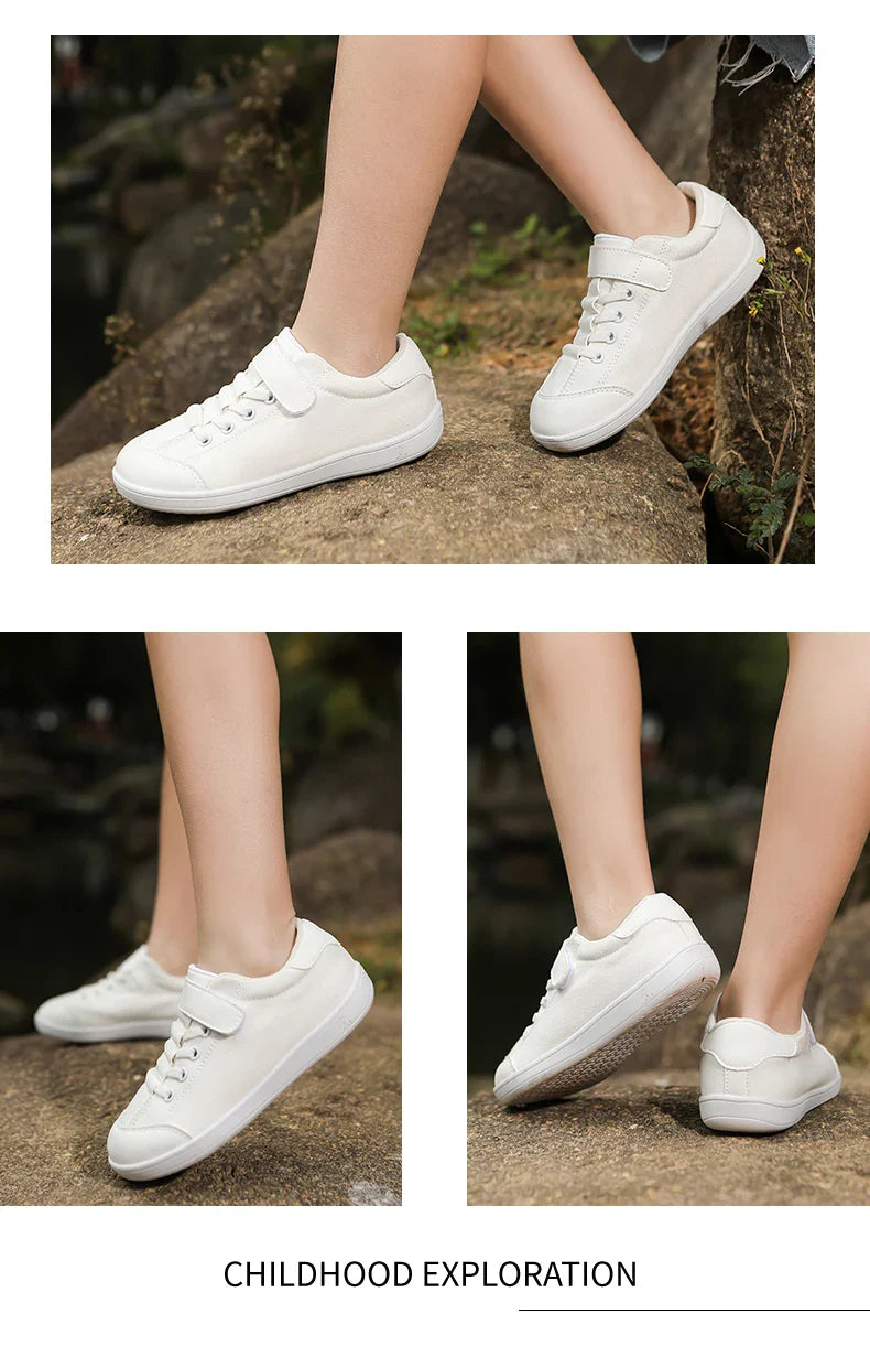 Children's Wide Barefoot Shoes – Anti-Slip Sports & Casual Shoes for Boys and Girls
