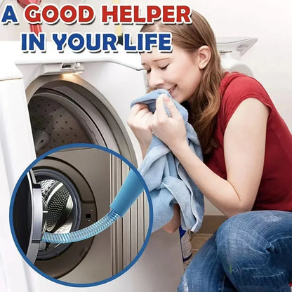 Bendable Dryer Vent Cleaner Kit - Vacuum Attachment with Guide Wire for Easy Lint Removal, Includes Cleaning Hose - Keep Your Dryer Efficient