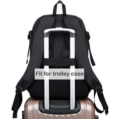 Large Capacity DSLR Camera Backpack - Waterproof Photography Bag with Tripod Holder and Rain Cover for Canon, Nikon, Sony, Pentax