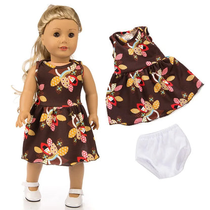 18" American Doll Clothes Set — Jacket and Pants Outfit for Baby Dolls