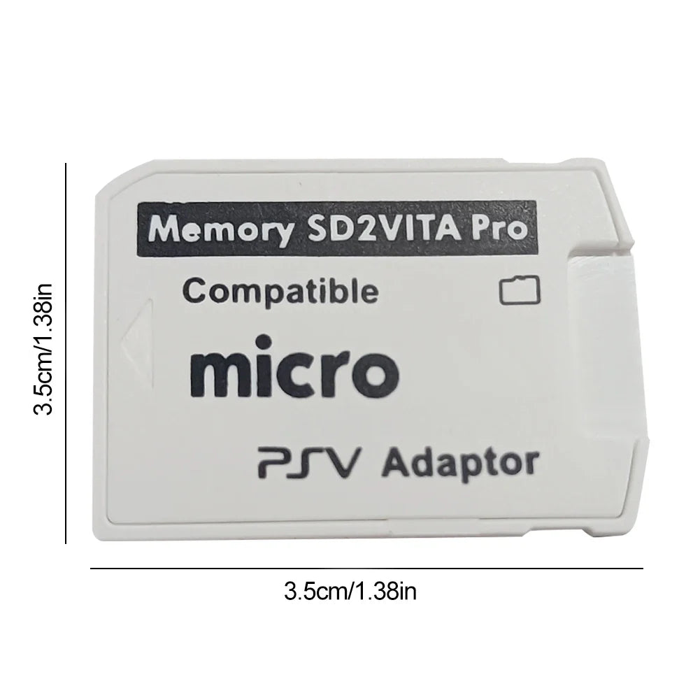 SD2VITA 6.0 Memory Card Adapter for PlayStation Vita PSV 1000/2000 (System 3.65)