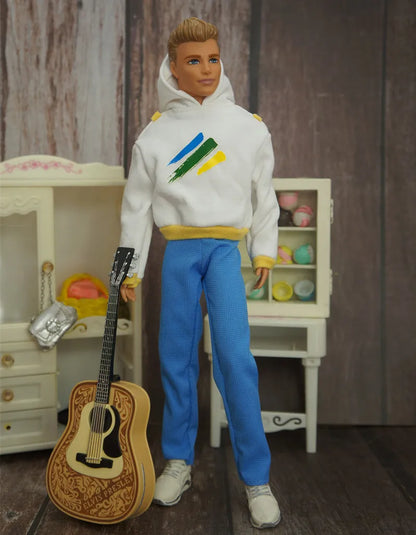 High-Quality 30cm Doll Dress — Clothes for Babi & Ken Dolls, Perfect Birthday & Christmas Gift for Girls