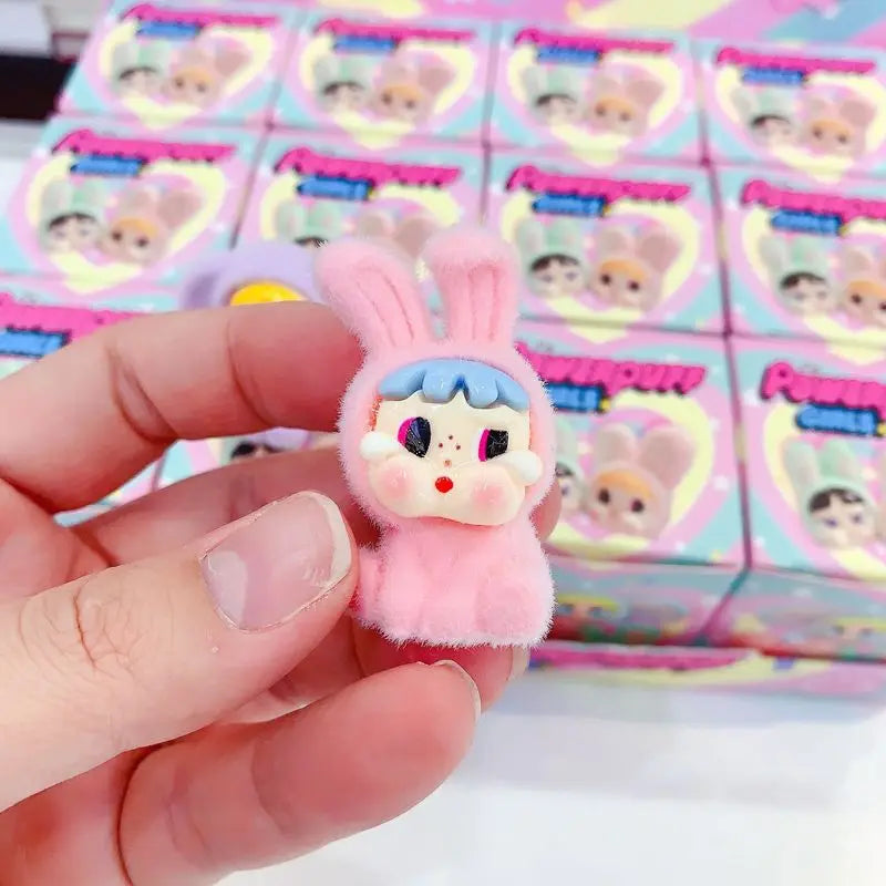 12pc Crying Baby Plush Figurine Blind Box — Cute Cartoon Mini Dolls for Desktop Decoration & Gift