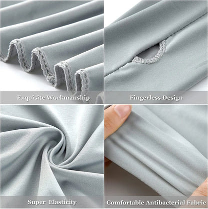 Women’s Cooling Arm Sleeves with Finger Hole – UV Sun Protection Shawl Shrug for Golf & Outdoor Sports 1 Pair
