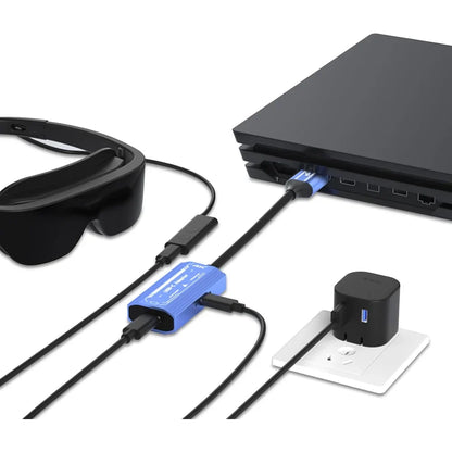 HDMI to USB-C 4K@60Hz Video Adapter – PC & Laptop Connector for Xreal Air, Rokid, VITURE, RayNeo AR/VR Glasses