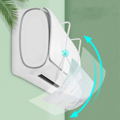 Adjustable Air Conditioner Wind Deflector - Air Wind Shield Baffle to Prevent Direct Blowing, Guide Dust Cover