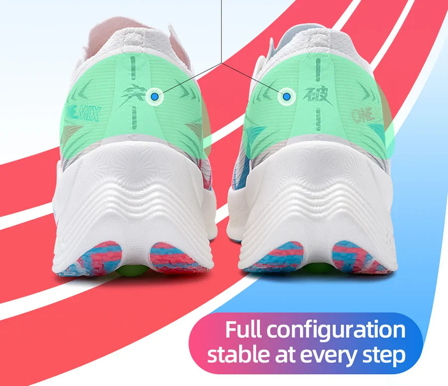 ONEMIX 2025 Carbon Plate Marathon Running Shoes - Ultralight Shock-Absorbing Sneakers with Stable Support