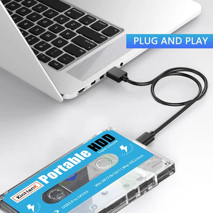 KINHANK Super Console 500GB Gaming HDD – 100,000 Games, 70 Emulators for DC/MAME/SS/NAOMI/PS2/PS1, Plug & Play with Batocera OS