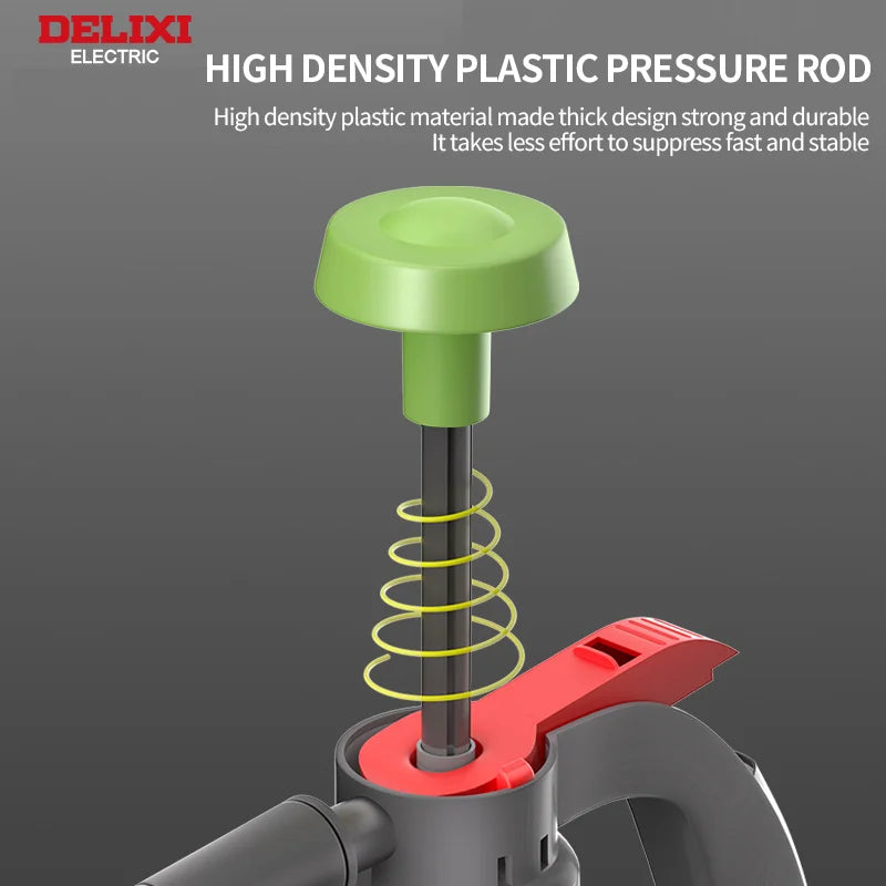 DELIXI ELECTRIC 2L Hand Pump Sprayer – Multi-Purpose Garden Sprayer with Adjustable Nozzle & Safety Valve