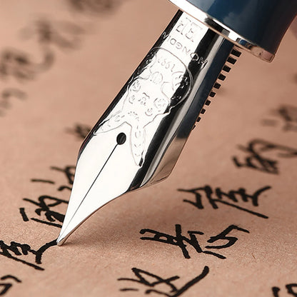 Hongdian N23 Fountain Pen – Rabbit Year Limited Edition, Gold Carving, High-End Writing Pen for Students, Business, and Office Gifts