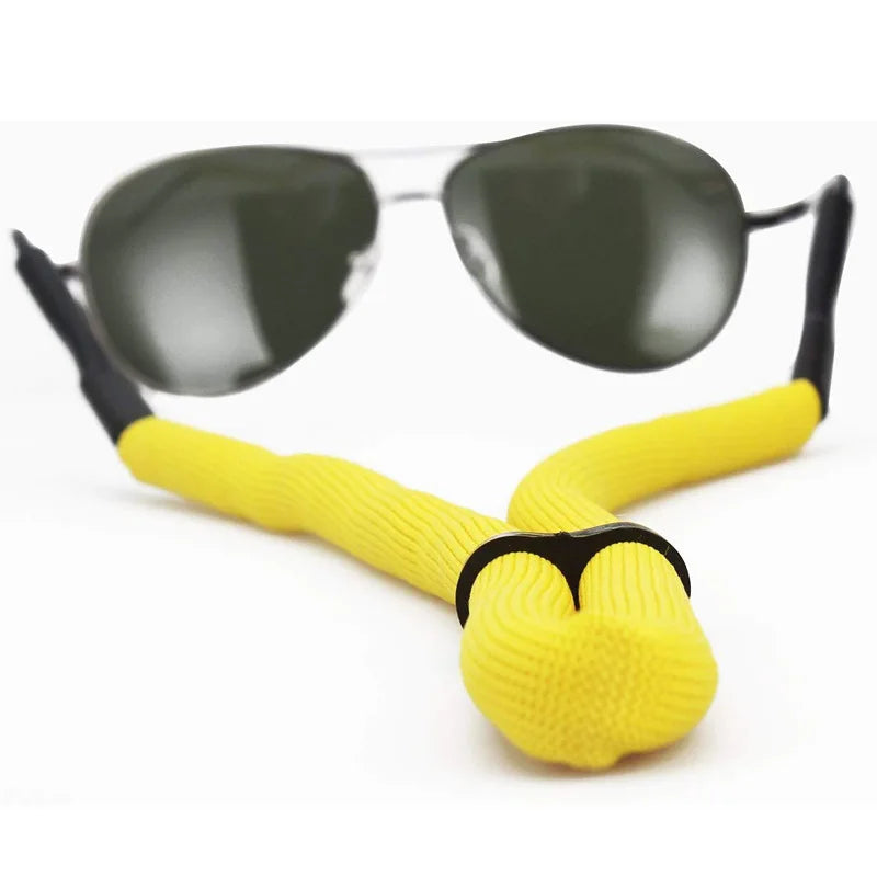 Floating Sunglasses Chain: Unisex Water Sports Anti-Slip Glasses Cord Holder - Secure Eyewear Straps for Goggles & Reading Glasses