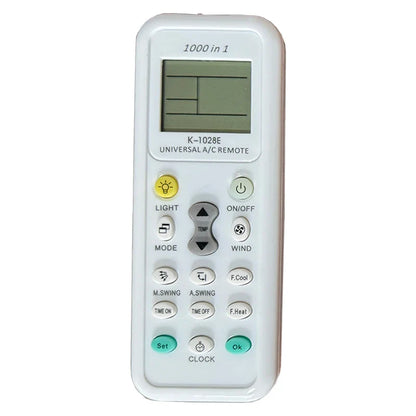 K-1028E Universal A/C Remote Control for Haier, Panasonic, LG, Sharp, Gree, Midea, & More