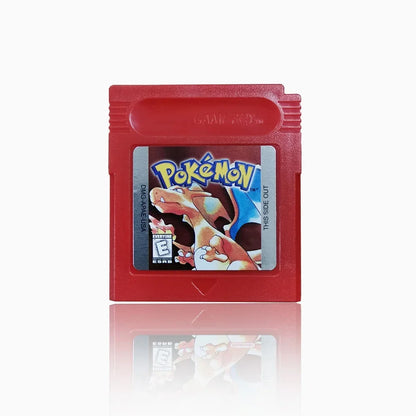 Pokemon 16-Bit Game Cartridge for GBC – Blue, Crystal, Gold, Green, Red, Silver, Yellow Series, USA Version