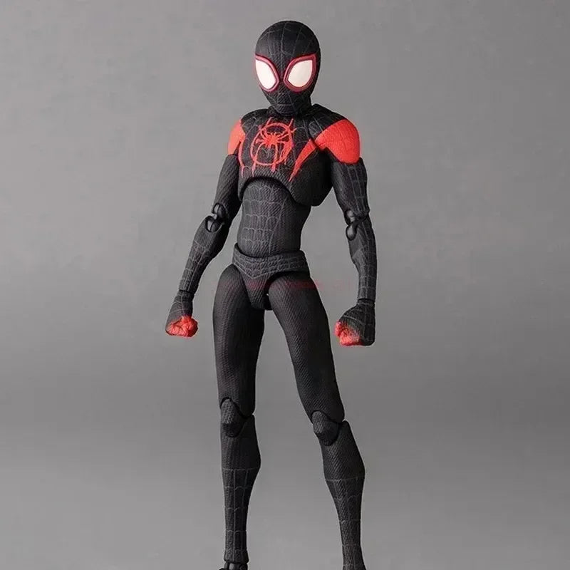 2024 Spider-Man & Gwen Action Figures — Spider-Verse Collection with Miles Morales Sentinel | Anime Toys Christmas Gift