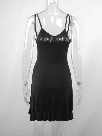Strapless Sexy Mini Dress: Sleeveless Streetwear with Backless Design | Elegant A-Line Party Dress for Summer