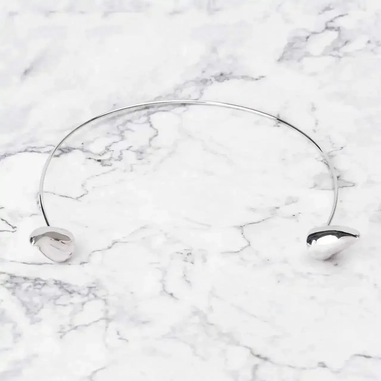 S925 Sterling Silver Devil Horn Headband & Collar – Dual-Purpose Punk Finisa Jewelry Accessory