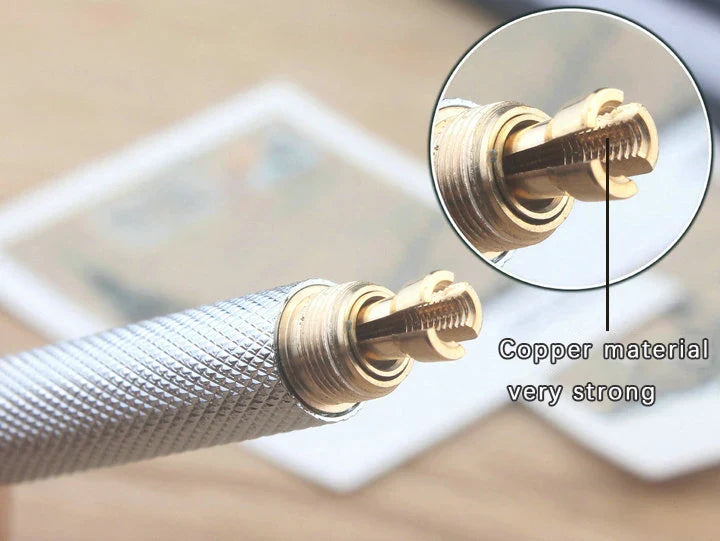 Full Metal Mechanical Pencil Set — 0.3–2.0mm Automatic Pencils for Art, Drawing & School