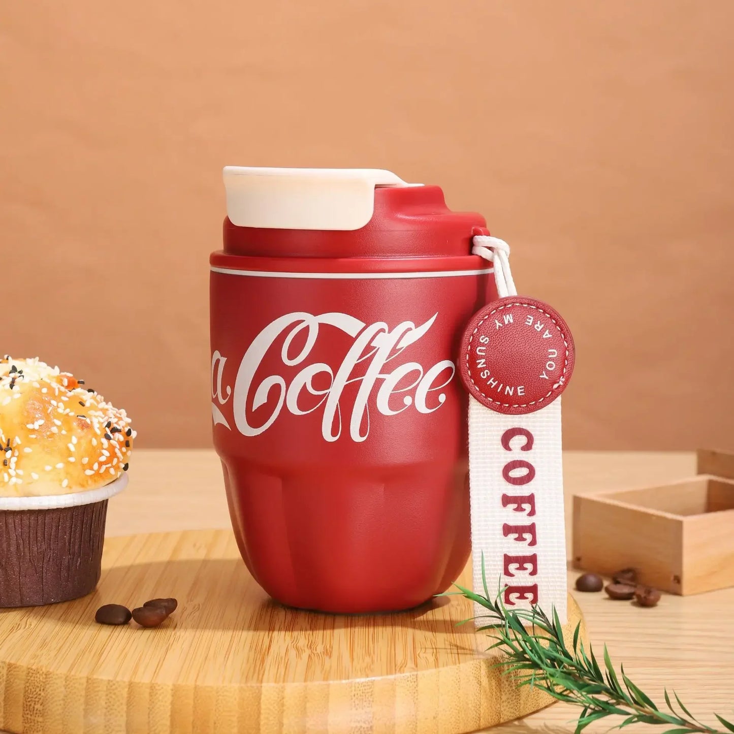 Stainless Steel Insulated Coffee Cup 260/320ml – Double Wall Vacuum Travel Mug Mini Portable Dual Drink Office Tumbler