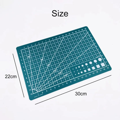 Durable A3/A4/A5 Multifunctional Cutting Mat – DIY Craft, Art Engraving, Paper Carving Pad with High Elasticity and Toughness