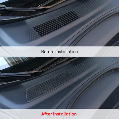 Tesla Model 3 Highland 2024 Lower Bumper Mesh — Anti-Insect & Dust-Proof Vent Grille Cover, Front Protection