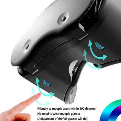 VRGpro X7 3D VR Headset – Virtual Reality Glasses Box for iOS & Android 5-7" Phones with Wireless Controller