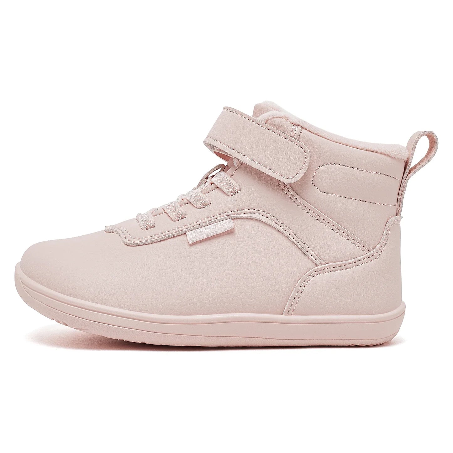 HOBIBEAR Kids Winter Shoes – Wide Toe Box Faux Fur Lined Ankle Sneakers for Boys & Girls