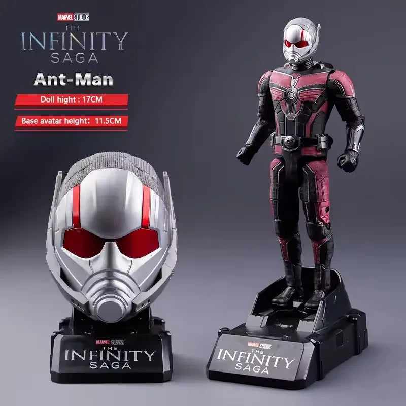 Marvel Iron Man Head Shaped Action Figure – Deformable Toy with Spider-Man Joints, Mobile Model Doll for Kids’ Educational Play