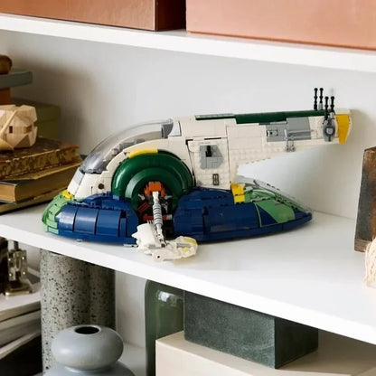 2025 NEW Firespray Starship Building Blocks – DIY Assemble Technology Bricks, Educational Toy for Kids & Adults, Birthday Gift